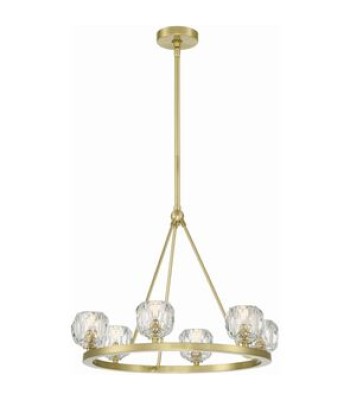 Crystorama Aragon Chandelier ARA-10264-SB