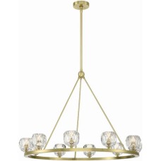 Crystorama Aragon Chandelier ARA-10265-SB