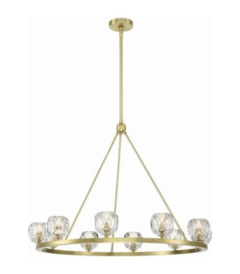 Crystorama Aragon Chandelier ARA-10265-SB