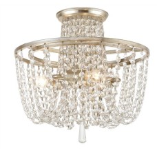 Crystorama Arcadia Semi Flush ARC-1900-SA-CL-MWP
