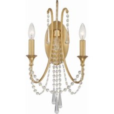 Crystorama Arcadia Sconce ARC-1902-GA-CL-MWP