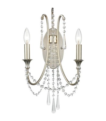 Crystorama Arcadia Sconce ARC-1902-SA-CL-MWP