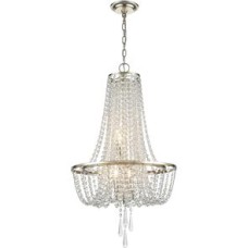 Crystorama Arcadia Chandelier ARC-1907-SA-CL-MWP