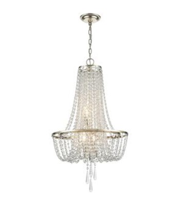 Crystorama Arcadia Chandelier ARC-1907-SA-CL-MWP