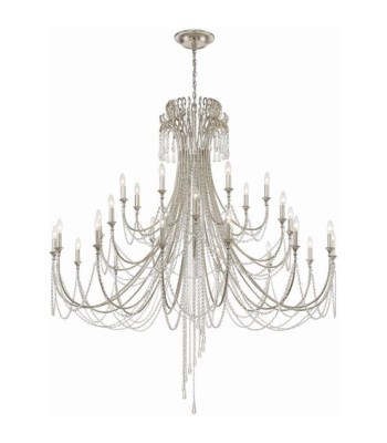 Crystorama Arcadia Chandelier ARC-1929-SA-CL-MWP