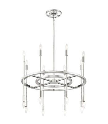 Crystorama Aries Chandelier ARS-B4016-PN