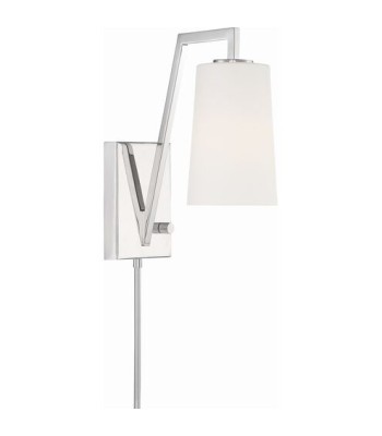 Crystorama Avon Task Sconce AVO-B4201-PN