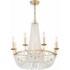 Crystorama Bella Chandelier BLA-10668-GA