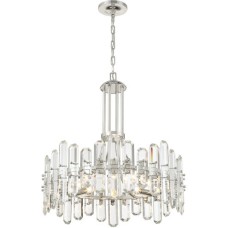 Crystorama Bolton Chandelier BOL-8888-PN