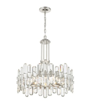 Crystorama Bolton Chandelier BOL-8888-PN