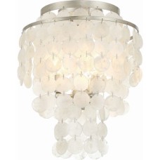 Crystorama Brielle Flush BRI-3003-SA