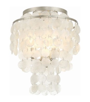 Crystorama Brielle Flush BRI-3003-SA