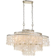 Crystorama Brielle Chandelier BRI-3009-SA
