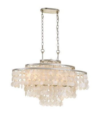 Crystorama Brielle Chandelier BRI-3009-SA