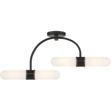 Crystorama Capsule Semi Flush CAP-8514-MK-TG