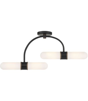 Crystorama Capsule Semi Flush CAP-8514-MK-TG