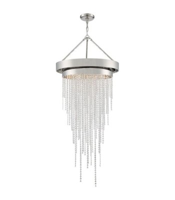 Crystorama Clarksen Chandelier CLA-A3207-PN-CL-MWP