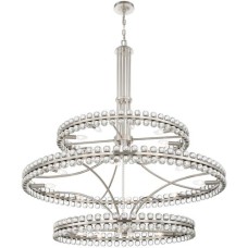 Crystorama Clover Chandelier CLO-8000-BN
