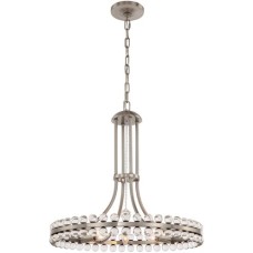 Crystorama Clover Chandelier CLO-8898-BN