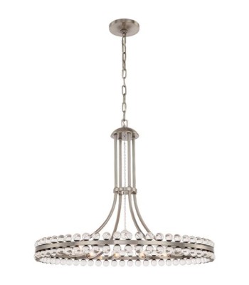 Crystorama Clover Chandelier CLO-8899-BN