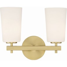 Crystorama Colton Bathroom Vanity Light COL-102-AG