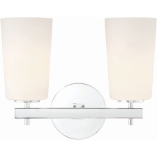 Crystorama Colton Bathroom Vanity Light COL-102-CH