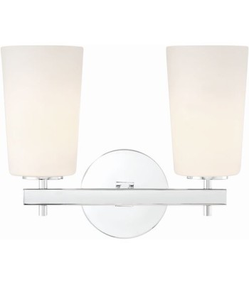 Crystorama Colton Bathroom Vanity Light COL-102-CH
