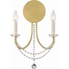 Crystorama Delilah Sconce DEL-90802-AG