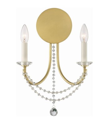 Crystorama Delilah Sconce DEL-90802-AG