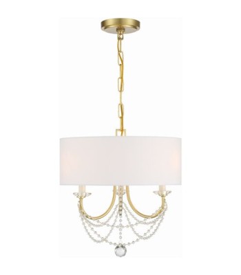 Crystorama Delilah Mini Chandelier DEL-90803-AG