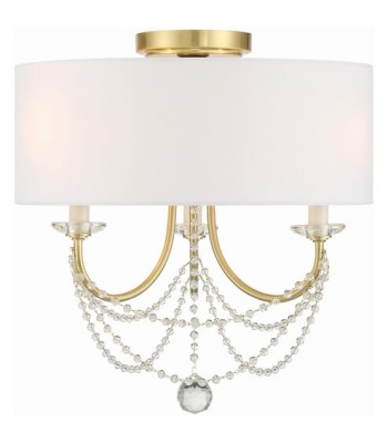 Crystorama Delilah Semi Flush DEL-90803-AG_CEILING