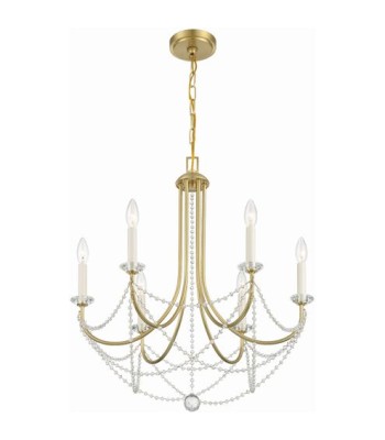 Crystorama Delilah Chandelier DEL-90806-AG
