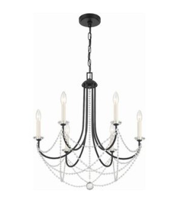 Crystorama Delilah Chandelier DEL-90806-MK