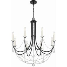 Crystorama Delilah Chandelier DEL-90808-MK