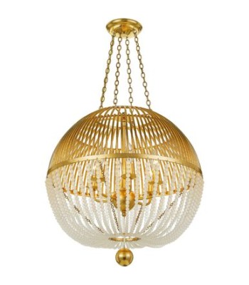 Crystorama Duval Chandelier DUV-626-GA