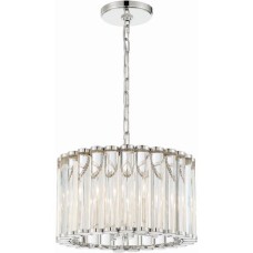 Crystorama Elliot Mini Chandelier ELL-B3004-PN