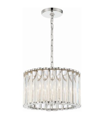 Crystorama Elliot Mini Chandelier ELL-B3004-PN