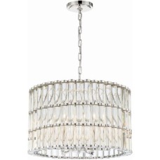 Crystorama Elliot Chandelier ELL-B3006-PN