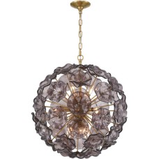 Crystorama Esme Chandelier ESM-4006-AG-SM