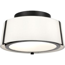 Crystorama Fulton Semi Flush FUL-903-BK