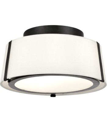Crystorama Fulton Semi Flush FUL-903-BK