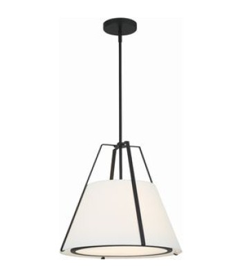 Crystorama Fulton Chandelier FUL-904-BK