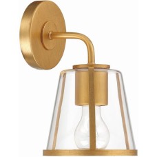 Crystorama Fulton Bathroom Vanity Light FUL-911-GA-CL