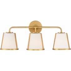 Crystorama Fulton Bathroom Vanity Light FUL-913-GA