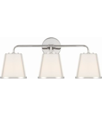 Crystorama Fulton Bathroom Vanity Light FUL-913-PN