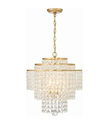 Crystorama Gabrielle Chandelier GAB-B7304-GA