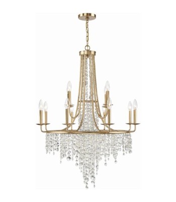 Crystorama Gabrielle Chandelier GAB-B7312-GA