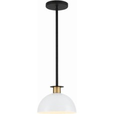 Crystorama Gigi Mini Pendant GIG-813-BK-AG