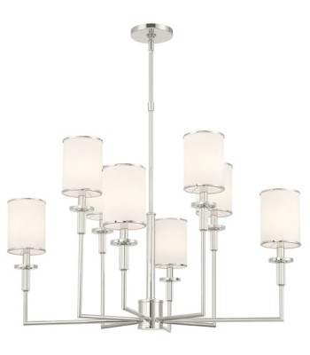 Crystorama Hatfield Chandelier HAT-478-PN