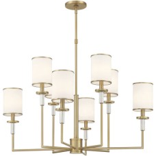 Crystorama Hatfield Chandelier HAT-478-VG